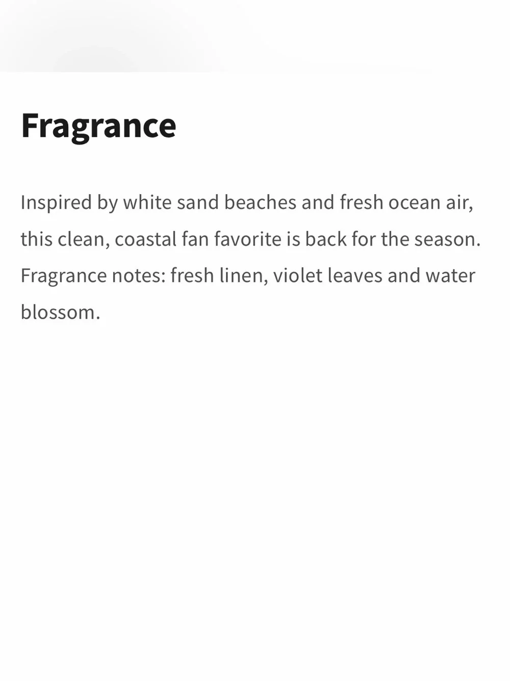 Bath & Body Works Saltwater Breeze Lotion & Fine Fragrance Mist